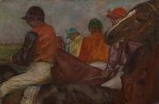 Edgar Degas Jockeys USA oil painting artist